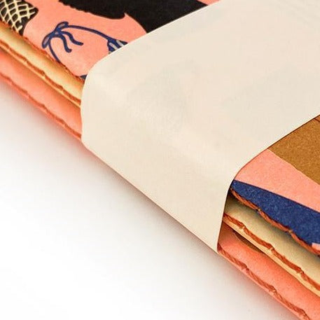 Emma Cooter Draws Fashionista Notebook Set of 3