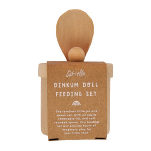 Olli Ella | Dinkum Doll |Wooden Toy Doll Feeding Set 