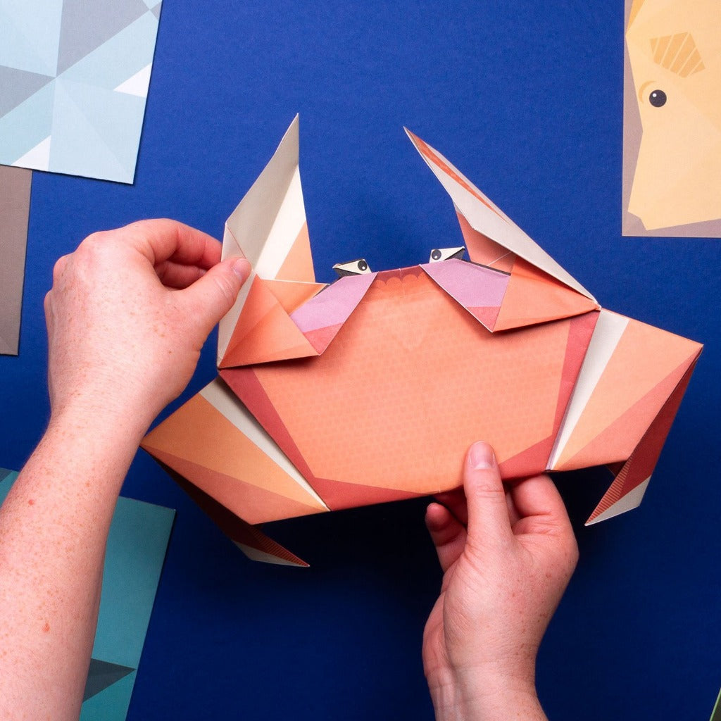 Clockwork Soldier - Create Your Own Ocean Origami - Kids Craft Activities 