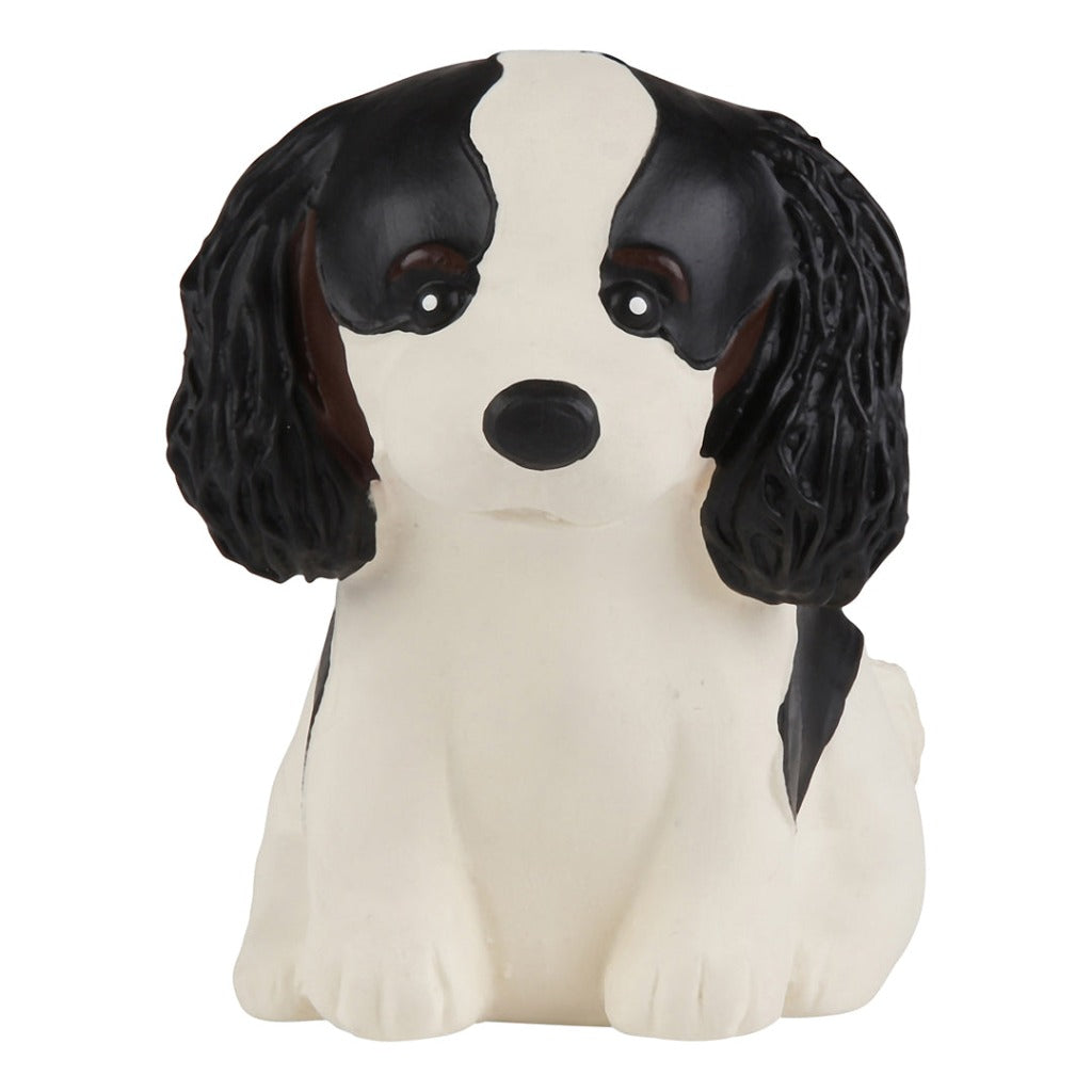 Hevea Puppy Parade Natural Rubber Toy Dog - King Charles Cavalier