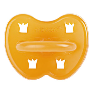 HEVEA Classic Dummy | Round Teat | 3-36m - Natural Rubber