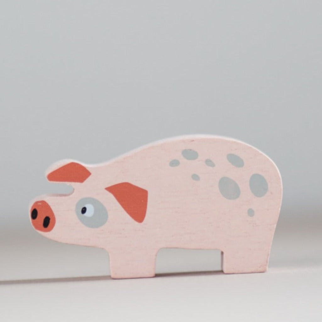 Tender Leaf Wooden Toy Farmyard Pig