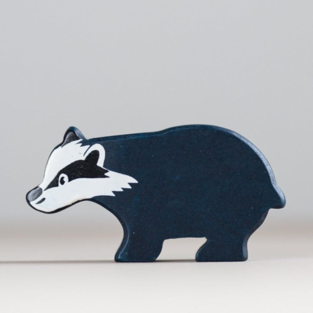Tender leaf | Wooden  Badger | Toy Animal 