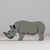Tender Leaf safari Rhinoceros | Wooden Toys