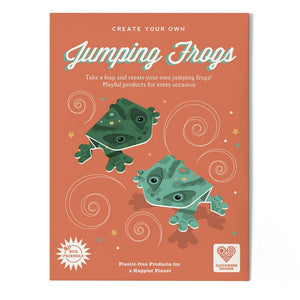 Clockwork Soldier - Create Your Own Jumping Frogs - Kids Craft Activities - Party Bag Fillers 