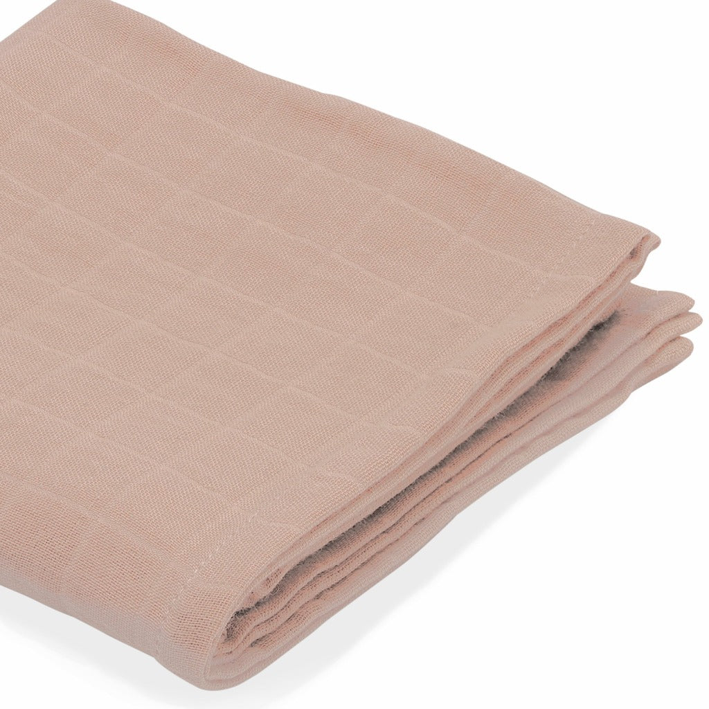 Konges Slojd | Organic Big Muslin | Swaddle | Baby Blanket - Moonlight Pink