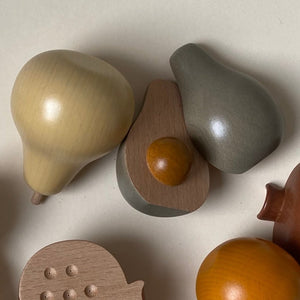 Konges Slojd | Wooden Toy Food | Fruit in Net Bag