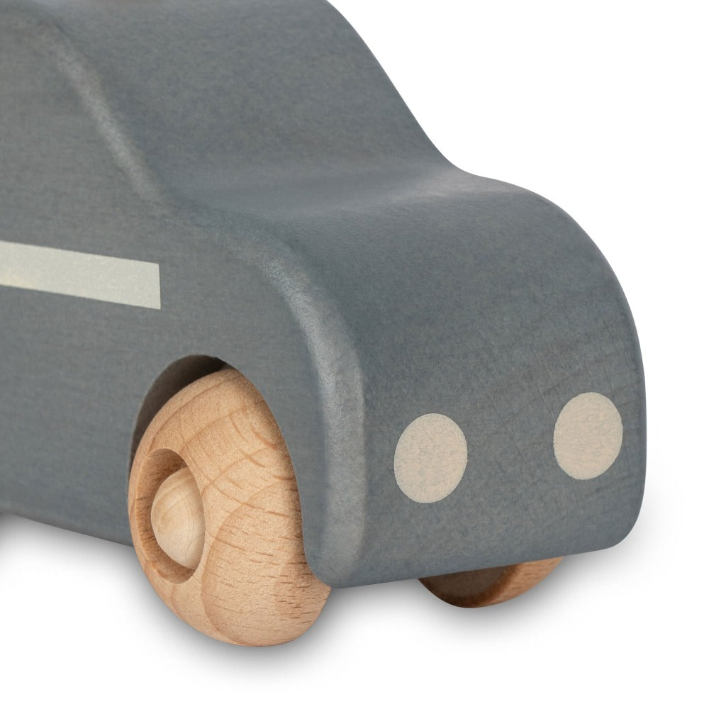 Konges Slojd | Wooden Mini Toy Police Car