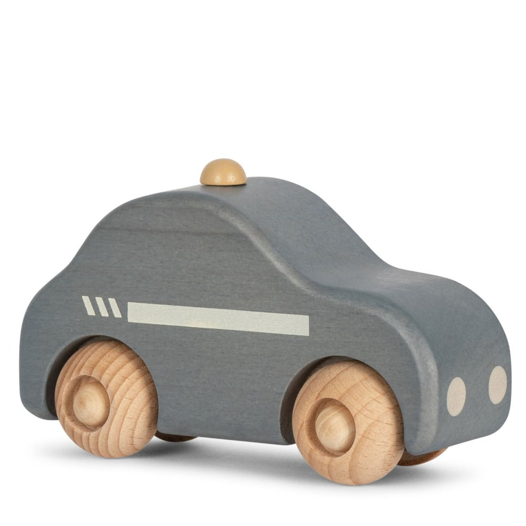 Konges Slojd | Wooden Mini Toy Police Car