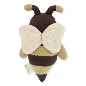 Konges Slojd | Organic Cotton Baby Rattle Mini Toy Bee