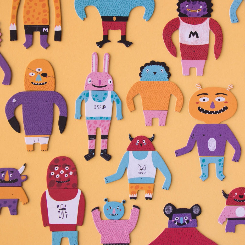 Londji - My Monsters Observation Game - Eco Friendly Family Game