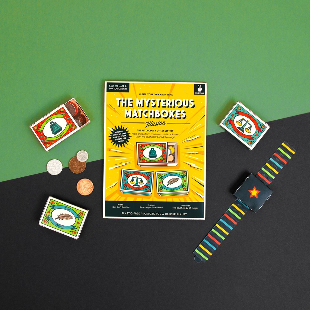 Magic Lab | Clockwork Soldier | The Mysterious Matchboxes Illusion  | Kids paper Craft Magic Trick