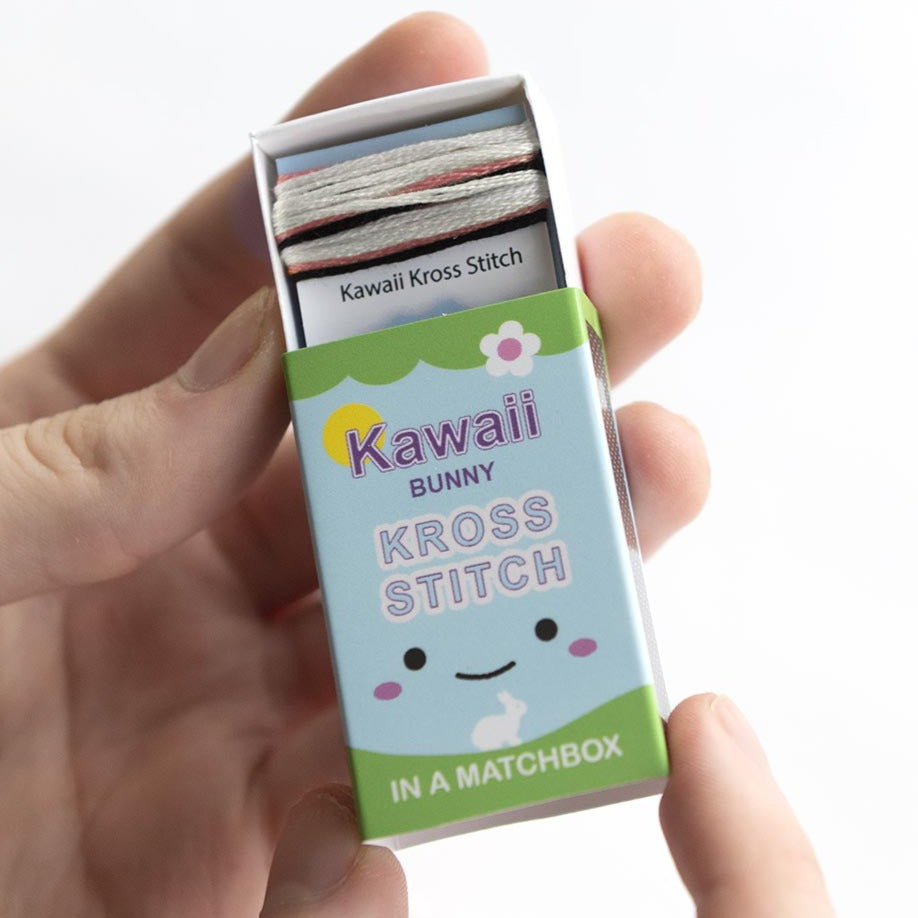 Matchbox Cross Stitch | Marvling Bros | Bunny Rabbit 