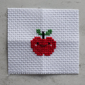 Matchbox Mini Cross Stitch | Marvling Bros - Apple