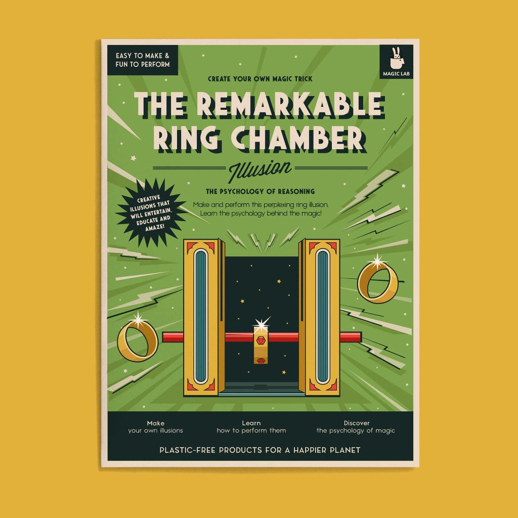 Magic Lab | The Remarkable Ring Chamber Illusion Kids paper Crafts Magic Tricks