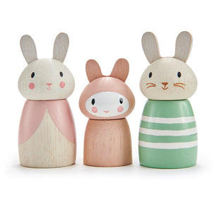 Tender Leaf | Merrywood Bunny Tales | Wooden Toys | Rabbit Peg Dolls 