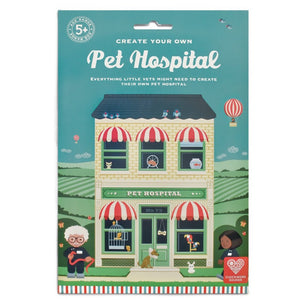 Create Your Own Pet Hospital by Clockwork Soldier Kids Craft Activity
