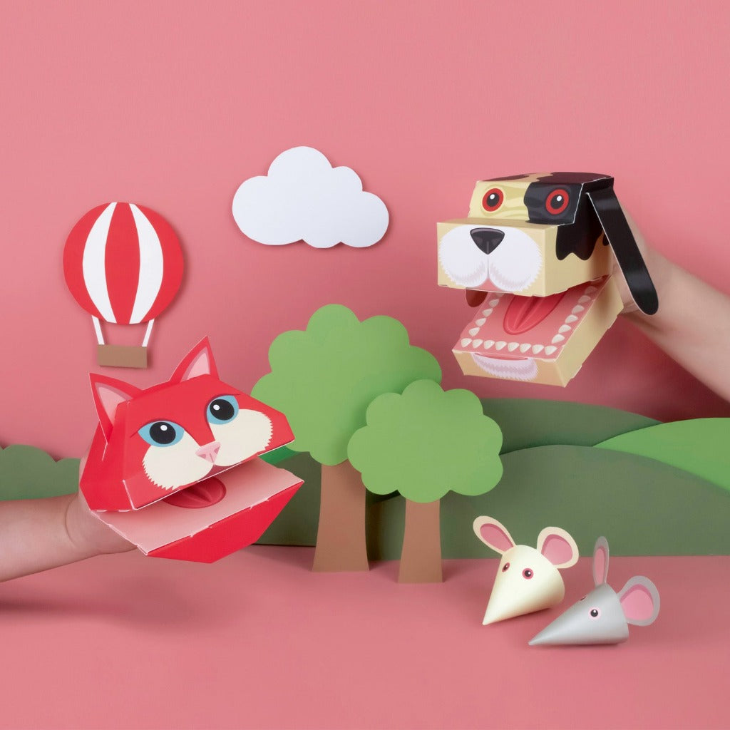 Clockwork Soldier Little Pet Puppets Eco Friendly Kids Craft Activities 