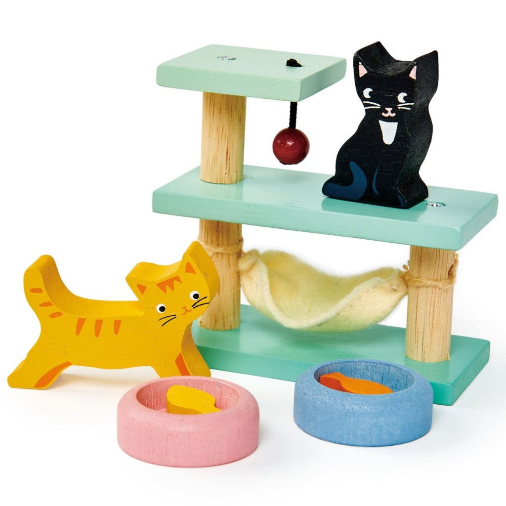 Tender Leaf | Pet Cats Wooden Toy