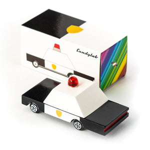 Candylab | Wooden Toy Car | Shewiff Police Car