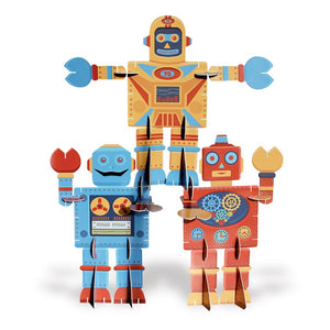 Clockwork Soldier Build a Robot Kids eco friendly Crafts Activities