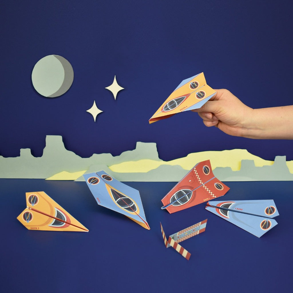 Delta Force Flyers Paper Aeroplanes by Clockwork Soldier 