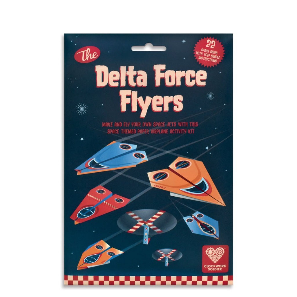 Delta Force Flyers Paper Aeroplanes by Clockwork Soldier 