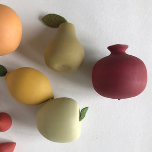 Sabo Concept Handmade Wooden Fruits - Set of 8 Wooden Toys