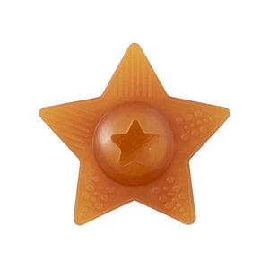 Hevea Natural Rubber Treat Activity Dog Toy | Ideal Puppy Training Toy as It Comes With a Star Shaped Hole to Hide Treats  