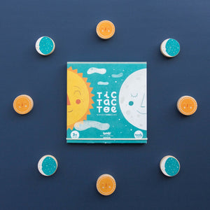 Londji -Tic Tac Toe - Noughts & Crosses Sun & Moon - Eco Friendly & Sustainable