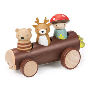 Tender Leaf | Timber Taxi | Merrywood Folk Wooden Car