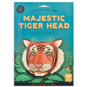 Clockwork Soldier - Create Your Own Majestic Tiger Head - Kids Craft Activity