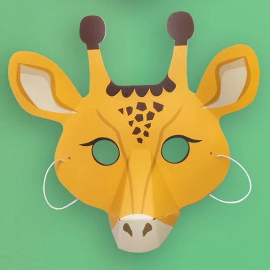 Create Your Own Jungle Animal Masks