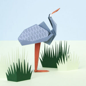Clockwork Soldier - Wetland Wildlife Origami - Kids Craft Activities
