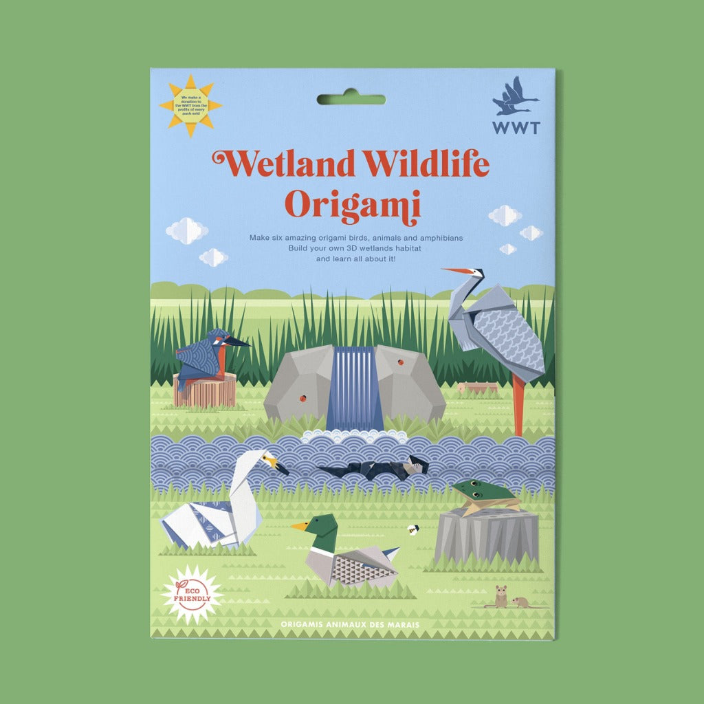 Clockwork Soldier - Wetland Wildlife Origami  - Kids Craft Activities 