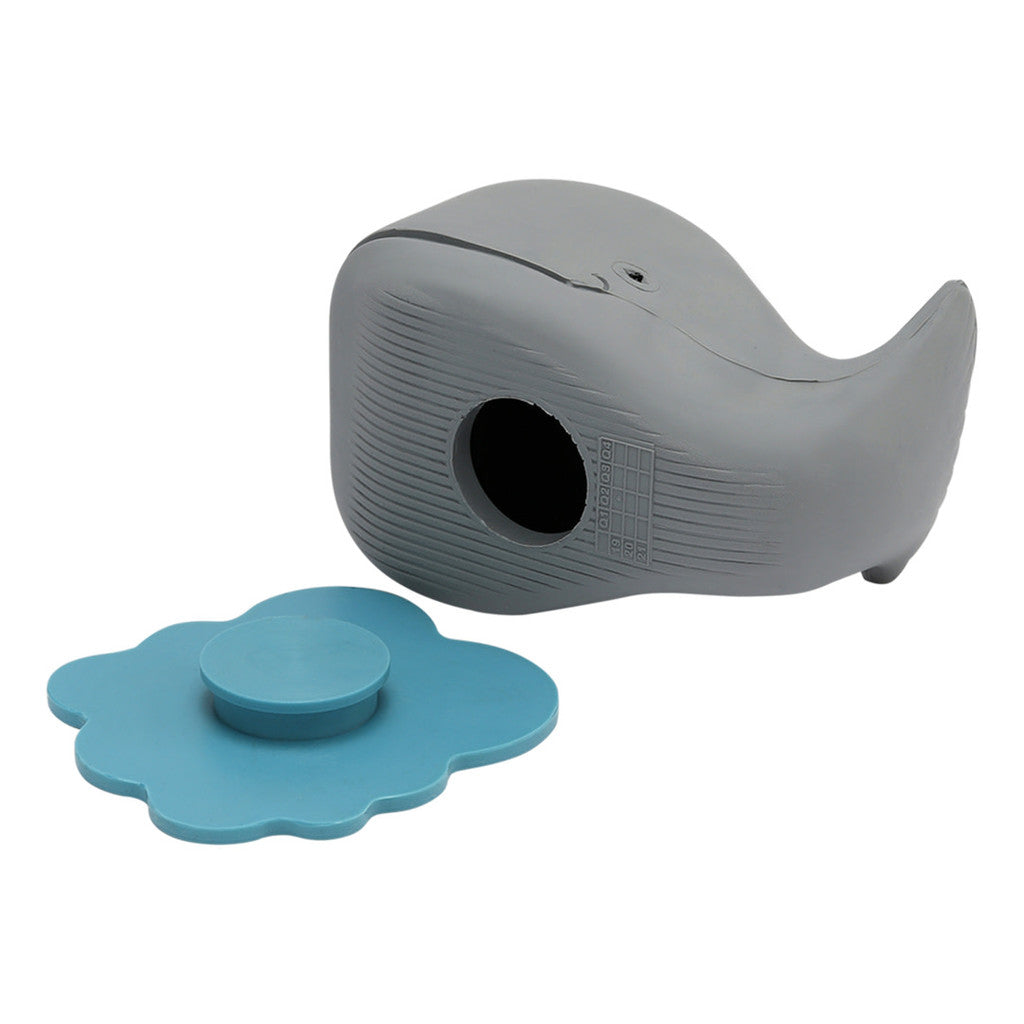 Hevea Ingulf the Whale and Dagmar the Turtle Natural Rubber bath Toy set 