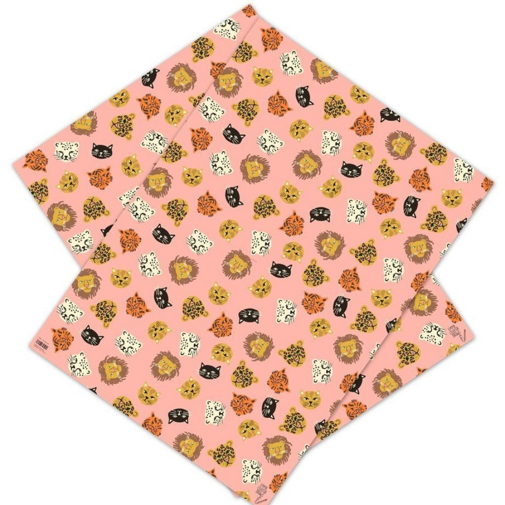 Emma Cooter Wildcats Eco Gift Wrap Sheet