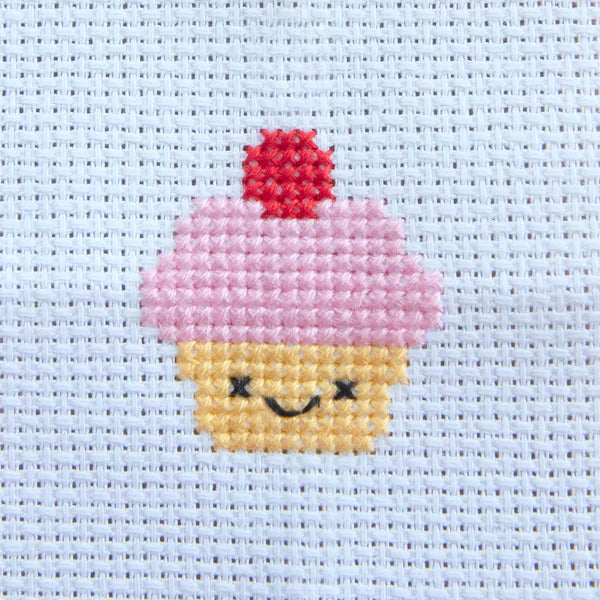 Matchbox Mini Cross Stitch | Marvling Bros - Cupcake
