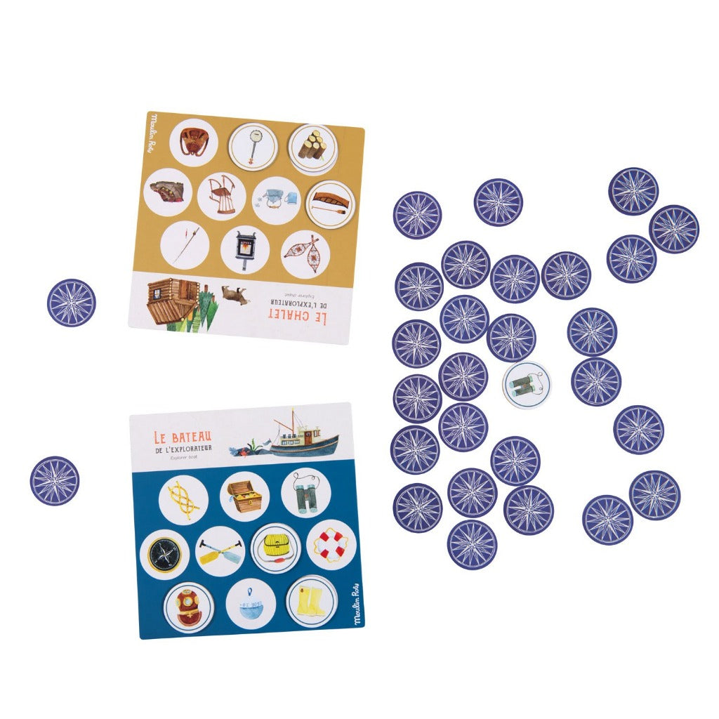 Moulin Roty Set Up Camp Plastic Free Memory Game 