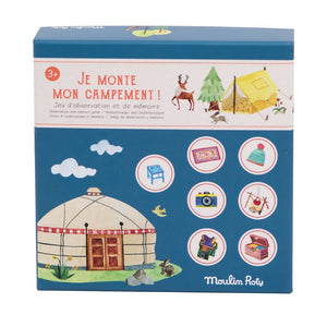 Moulin Roty Set Up Camp Plastic Free Memory Game 