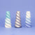 TWEE | Handmade ECO Pavement chalk | Ombre Narwhal Horns