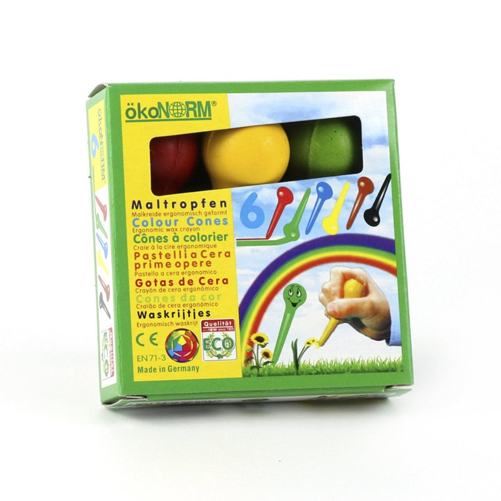 6 x OkoNorm Eco Crayon Cones